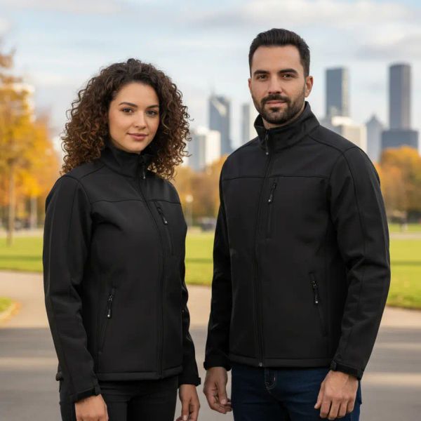 Campera deportiva con cierre