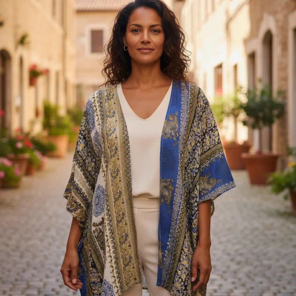Kimono de playa liviano