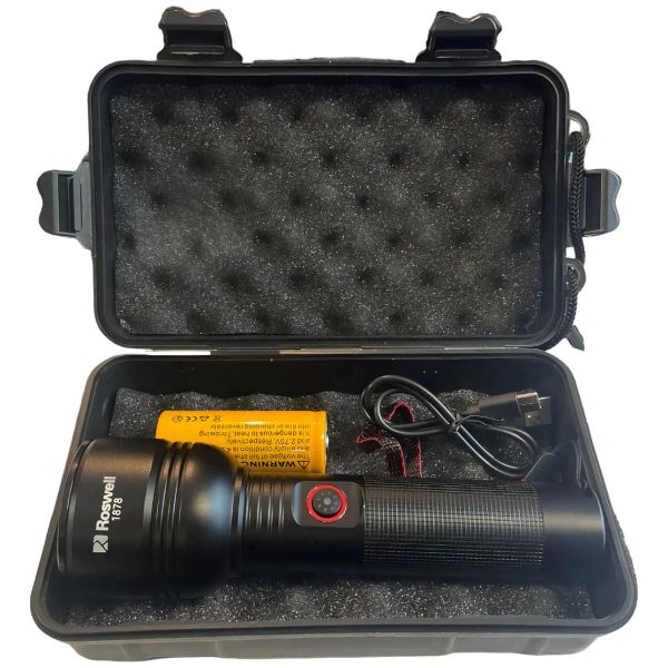 Linterna LED recargable