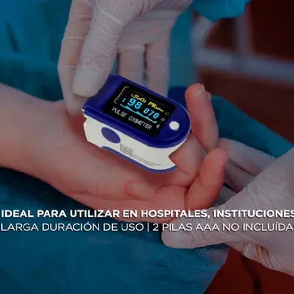 Oxímetro de pulso de dedo