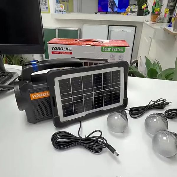 Panel solar portátil USB