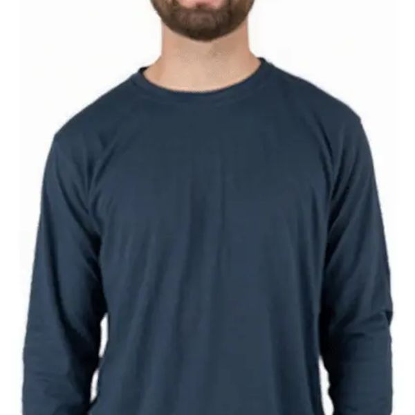 Remera manga larga básica
