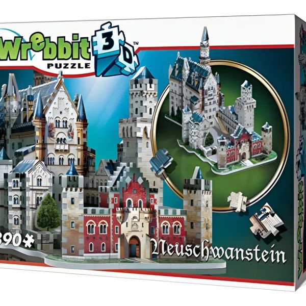 Rompecabezas 3D de castillo