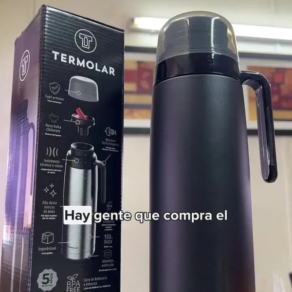 Termo de acero ecológico